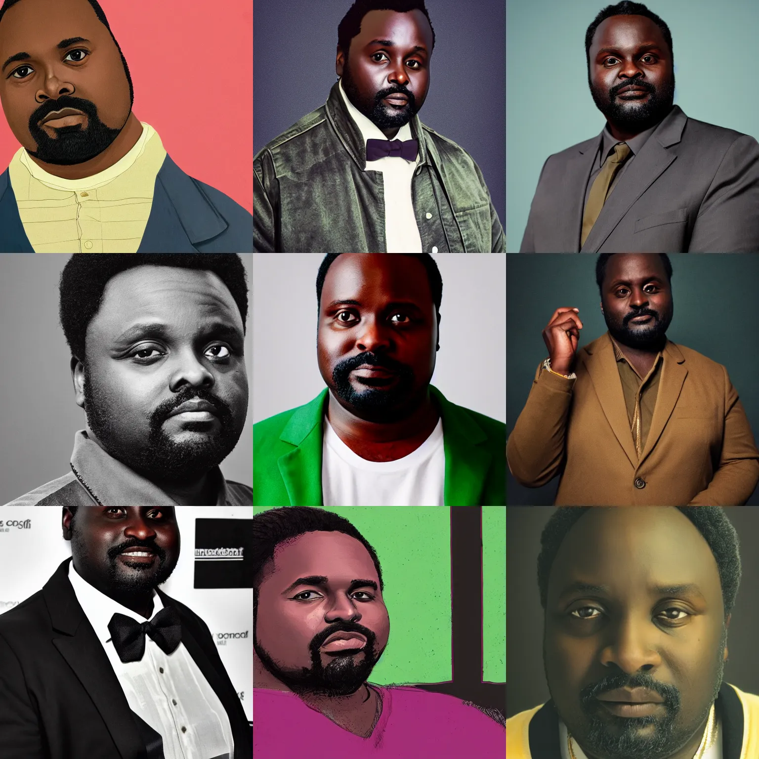 Prompt: brian tyree henry portrait by davinci