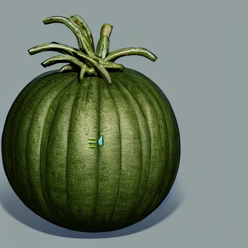 Prompt: melon!! has an [ [ elizabeth olsen face ] ]!!, trending on zbrush, unreal engine 5, cgsociety contest winner, intricate, detailed, 4 k quality, concept art