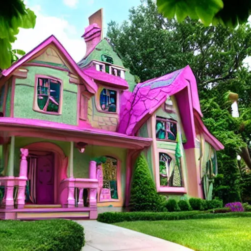 Prompt: Timmy Turner's house