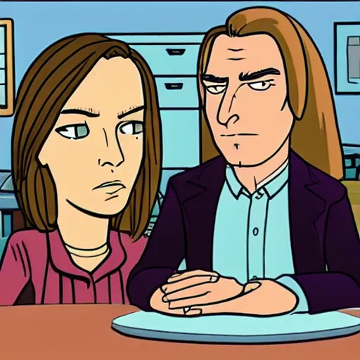 Prompt: Better Call Saul in the style of Daria