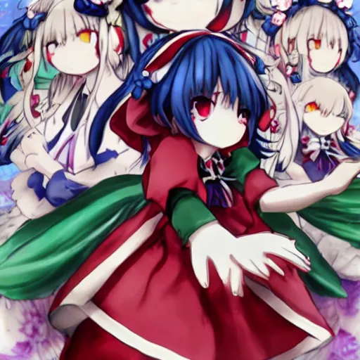 Prompt: touhou