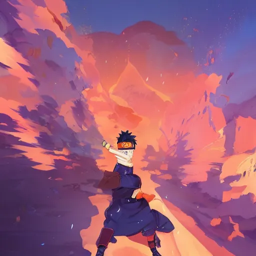 Image similar to hero world naruto, behance hd by jesper ejsing, by rhads, makoto shinkai and lois van baarle, ilya kuvshinov, rossdraws global illumination