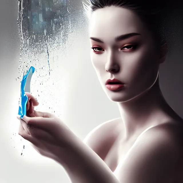 Image similar to epic professional digital art of a mirror looping a splashing medical holster where all the cash speeds every year, a shade lashes on the same day,, best on artstation, cgsociety, wlop, Behance, pixiv, astonishing, impressive, outstanding, epic, cinematic, stunning, gorgeous, breathtaking fantasy art, masterpiece.