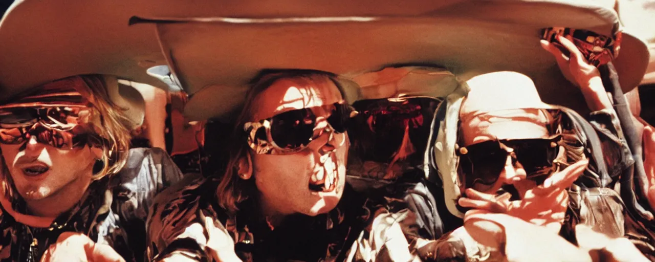 Prompt: fear and loathing in mars vegas