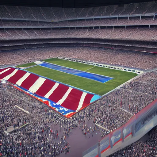 Prompt: evel knievel jumping busses at wembly stadium 3 d studiomax, maya 3 d, unrealengine, 4 k, 8 k, hdr, extreme render, mind - bending reality, hyper detailed, wide angle ultra - vivid, photo - realistic nikon 3 5 mm, photograph