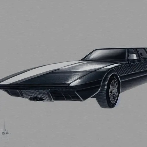 Image similar to Police Spinner, Blade Runner Car, concept art, 2049, illustration by George Hull Design, 8k