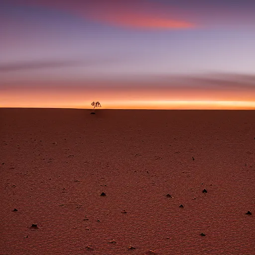 Prompt: ruggedized sensor antenna for monitoring the australian desert, XF IQ4, 150MP, 50mm, F1.4, ISO 200, 1/160s, dawn