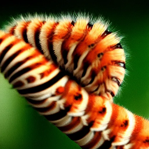 Image similar to a caterpillar - cat - hybrid, animal photography