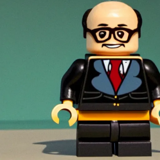 Image similar to lego danny devito