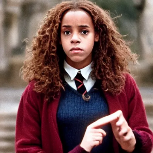 Prompt: hermione granger in love