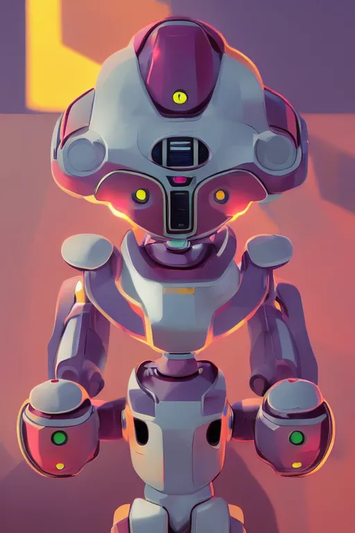 Image similar to metabots medabots medarotto medarot robot minimalist comics helmet mask neon cybereye, behance hd by jesper ejsing, by rhads, makoto shinkai and lois van baarle, ilya kuvshinov, rossdraws global illumination ray tracing hdr radiating a glowing aura