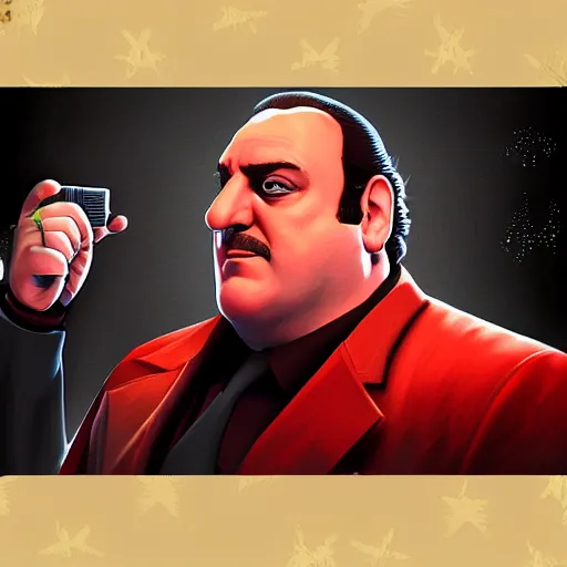 Prompt: tony soprano in super mario odyssey, artstation digital art