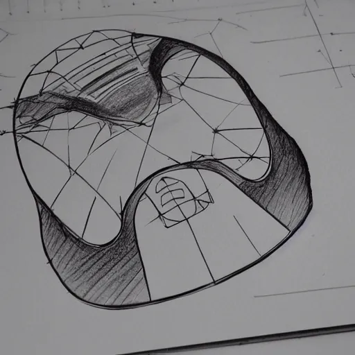 Image similar to exciting new laser cutter product ideas, pencil sketches, a 3 page