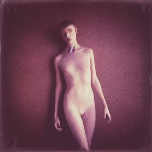 Image similar to kodak portra 4 0 0, wetplate, photo of a surreal artsy dream scene,, girl, weird fashion, photographed by paolo roversi style