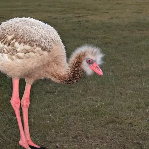 Prompt: ostrich in a halloween costume