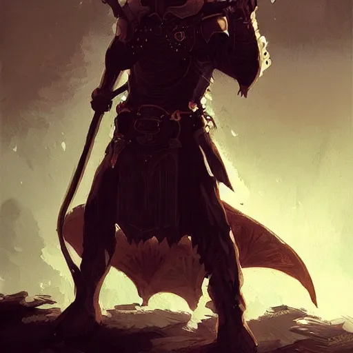 Image similar to cat knight, dnd digital art by Greg Rutkowski