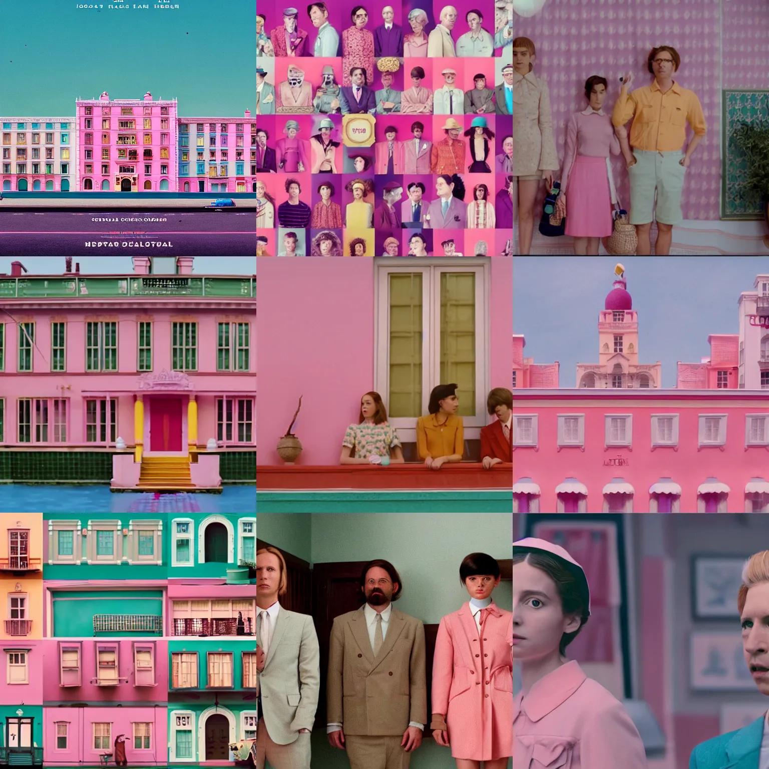 Prompt: screencap of a wes anderson movie, pastel colors, 4 k still