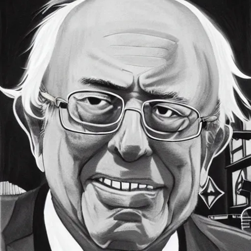 Image similar to Bernie Sanders by Studio Ghibli