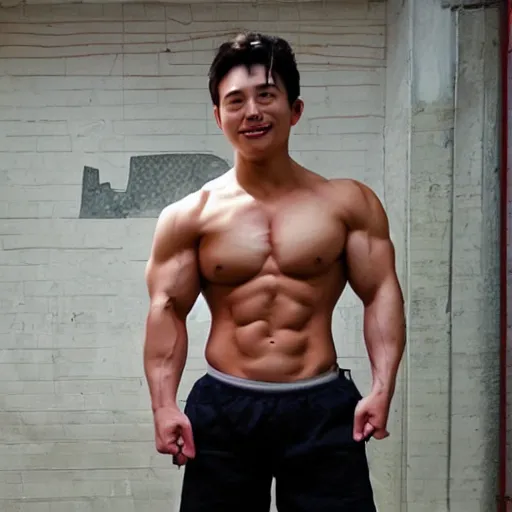 Prompt: korean muscle