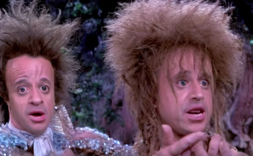 Image similar to a still of pauly shore in labyrinth ( 1 9 8 9 ),