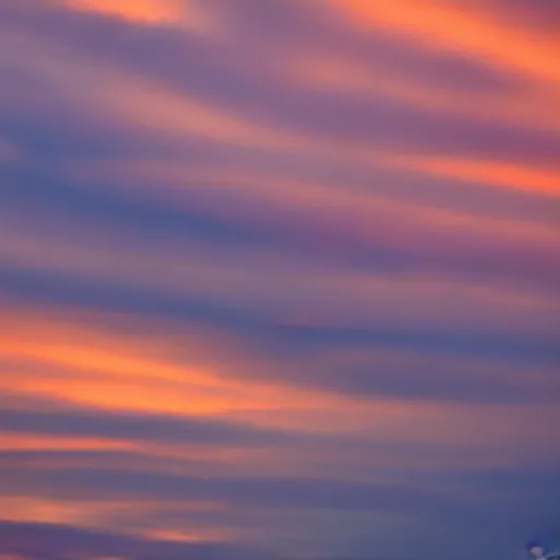 Prompt: photo of sunset clouds look like shape of virgin mary face