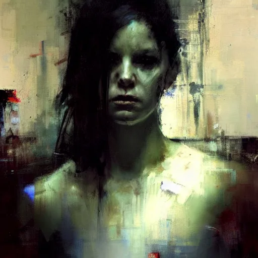 Prompt: bullying, painting by jeremy mann