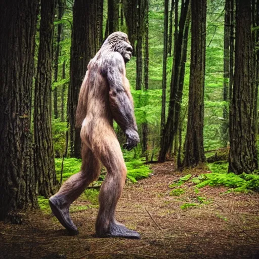 Image similar to bigfoot hunting humans