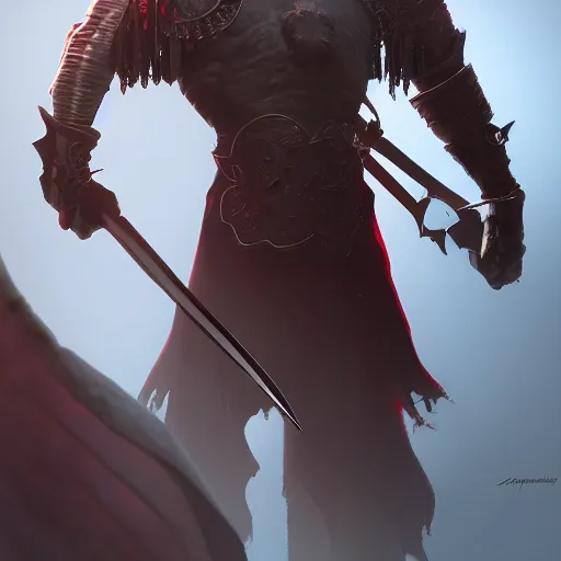 Image similar to Vlad the Impaler, made by Stanley Artgerm Lau, WLOP, Rossdraws, ArtStation, CGSociety, concept art, cgsociety, octane render, trending on artstation, artstationHD, artstationHQ, unreal engine, 4k, 8k,