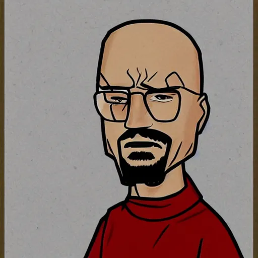 Prompt: Breaking Bad Walther White Jesse Pinkman drawn as anime, hayao miyazaki style