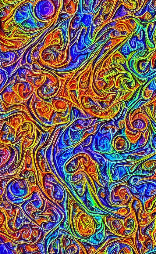 Image similar to deepdream. ai generated image