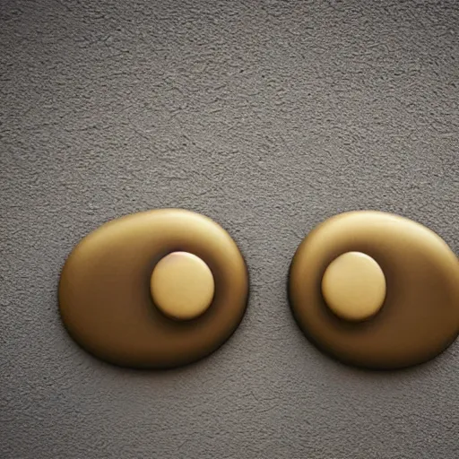 Image similar to human ears on a wall