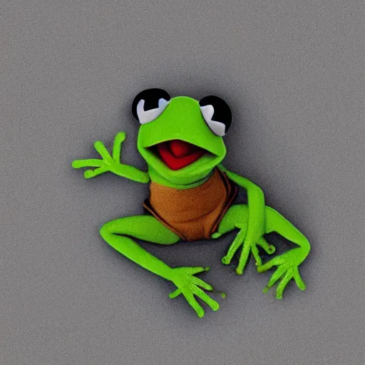 Image similar to “ ascent of kermit the frog ”