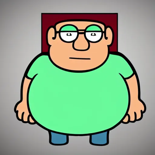 Image similar to tutorial for how to draw peter griffin