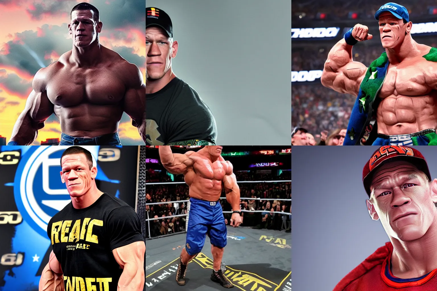 Prompt: real life image of John Cena, realistic, 8K resolution,