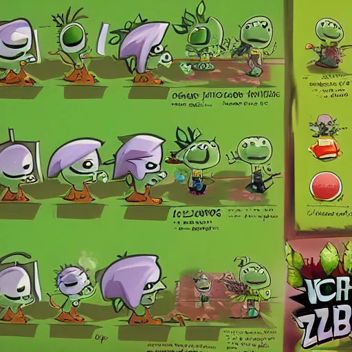 Plants vs. Zombies 2: It's About Time - game artworks at Riot Pixels