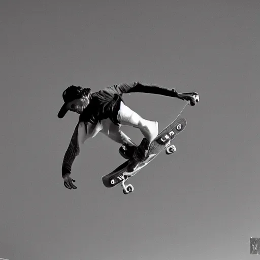 Prompt: award winning close up, black and white only, photo of, Tony Hawk, skateboarding, doing the loop, in the 1986 vert contest, by J. Grant Brittain, Atiba Jefferson, C. R. Stecyk III, fisheye lens, detailed faces, detailed skateboard, 8k, sharp image, balanced composition