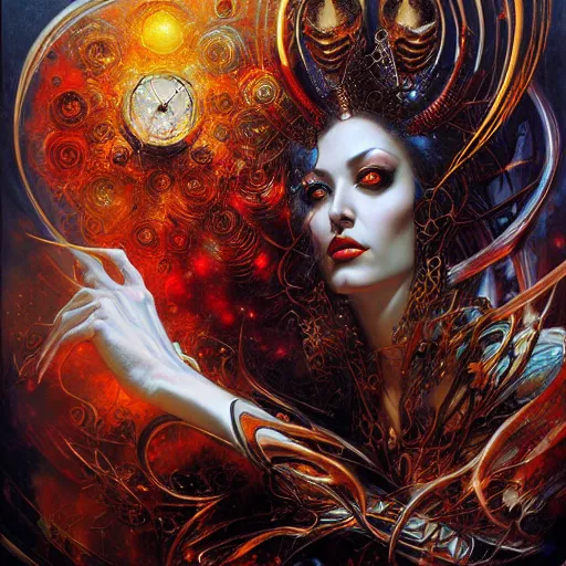 Image similar to Divine Chaos Engine by Karol Bak