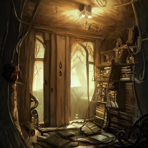 Image similar to the closet to narnia, dynamic lighting, fantasy concept art, trending on art station, stunning visuals, creative, cinematic, ultra detailed