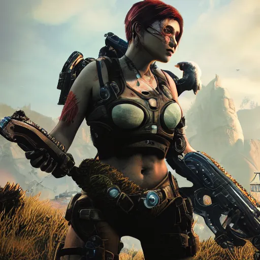 Image similar to veloceraptor in gears of war destiny 2 overwatch witcher 3 god of war tomb raider cyberpunk 2 0 7 7 doom, highly detailed, extremely high quality, hd, 4 k, professional photographer, 4 0 mp, lifelike, top - rated, award winning, realistic, detailed lighting, detailed shadows, sharp, edited, corrected, trending