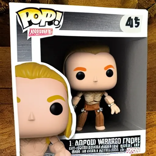 Image similar to wood elf warrior funko pop