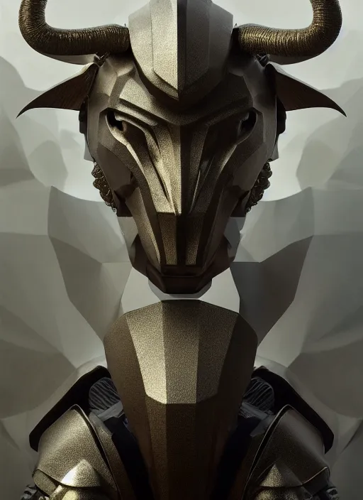 Prompt: hyperrealistic mixed media portrait of an armored humanoid ram creature, stunning 3d render inspired art by Michael Parkes + perfect facial symmetry + dim volumetric lighting, 8k octane beautifully detailed render, post-processing, extremely hyperdetailed, intricate, epic composition, grim yet sparkling atmosphere, cinematic lighting + masterpiece, trending on artstation