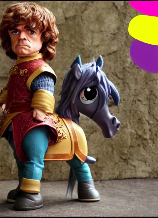 Prompt: tyrion lannister in my little pony