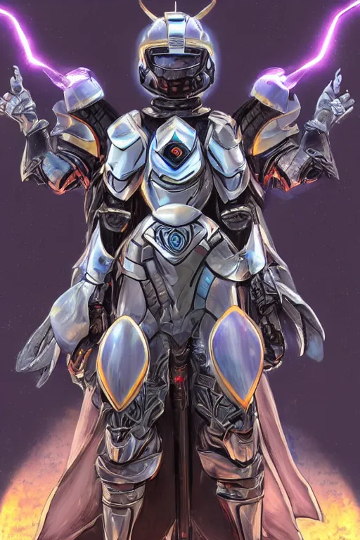 Image similar to helmet armor guardian destiny in witch queen illumination ray tracing hdr fanart arstation by sung choi robot ninja mask and eric pfeiffer and gabriel garza and casper konefal