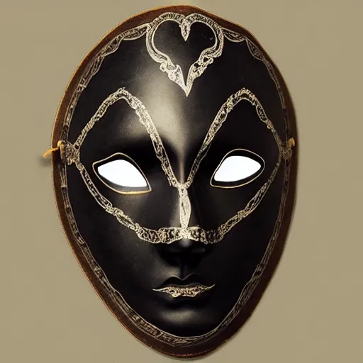 Image similar to venetian bauta mask