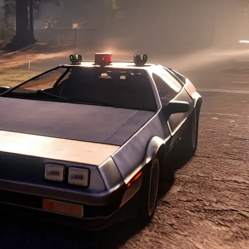 Image similar to delorean in red dead redemption 2