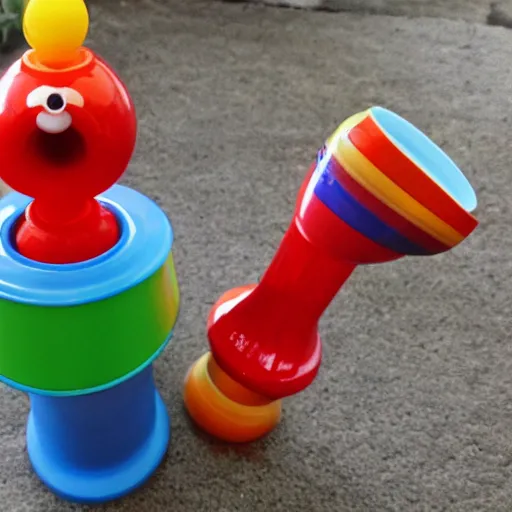 Prompt: Fisher Price bong