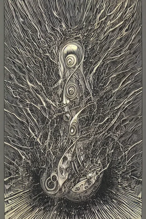 Prompt: tinnitus, by aaron horkey