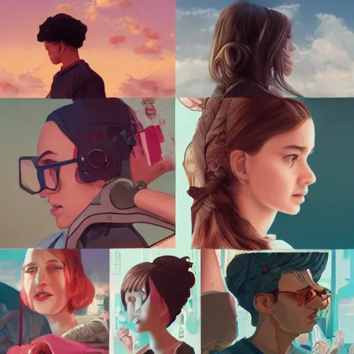 Prompt: a film still representative of the art style of artgerm and wlop and wes anderson