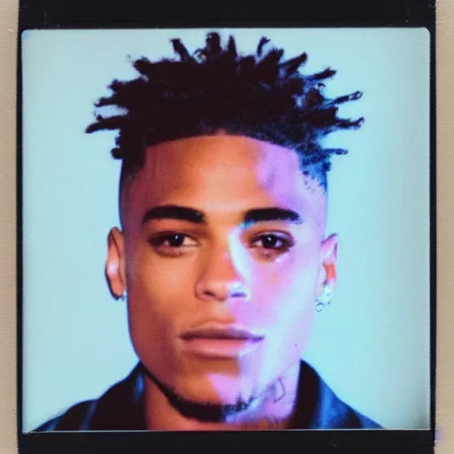 Image similar to a polaroid photo of jahseh onfroy