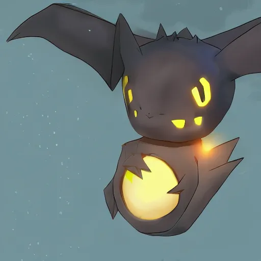 a pokemon that looks like bat, bat hanging upside down | Stable Diffusion |  OpenArt